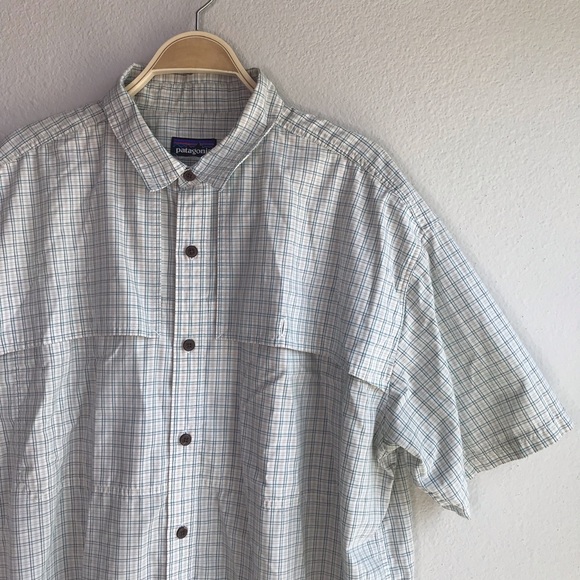 Patagonia Other - Patagonia plaid mens short sleeve button down